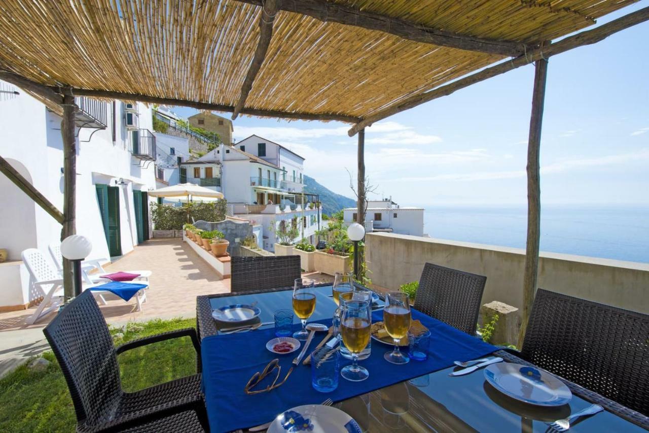 Casa Maia Blu Villa Praiano Buitenkant foto